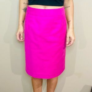 Banana Republic Flirty Pink Pencil Skirt